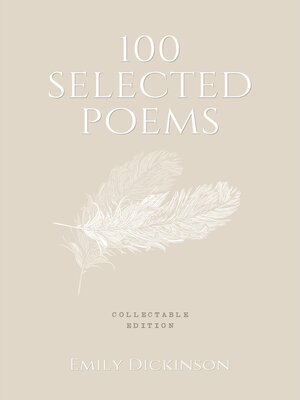 cover image of 100 Selected Poems